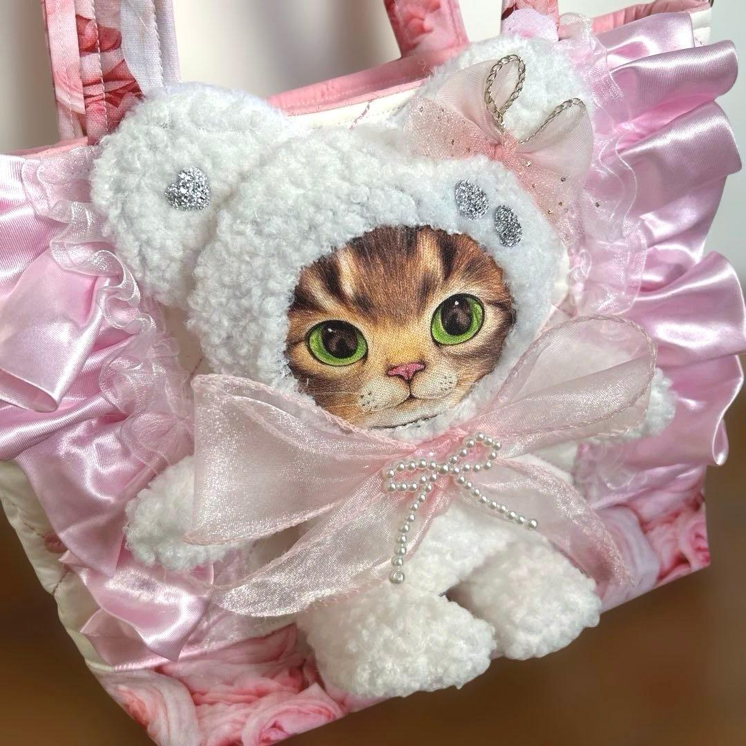 ゆ*ら様 コヤンイサムチョン　♡おすわりくまサンダー♡ トートバッグ