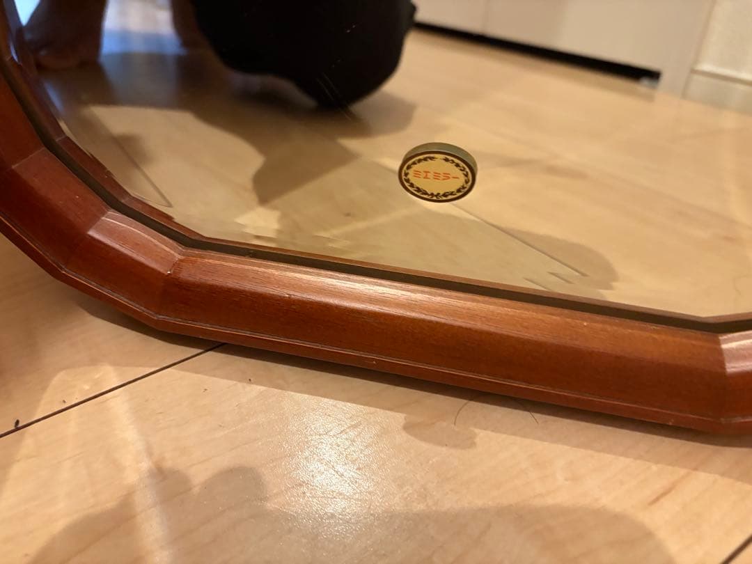 【お買い得 逸品】最高級 銅引鏡 ミエ ミラー 姿見 昭和レトロ　アンティーク