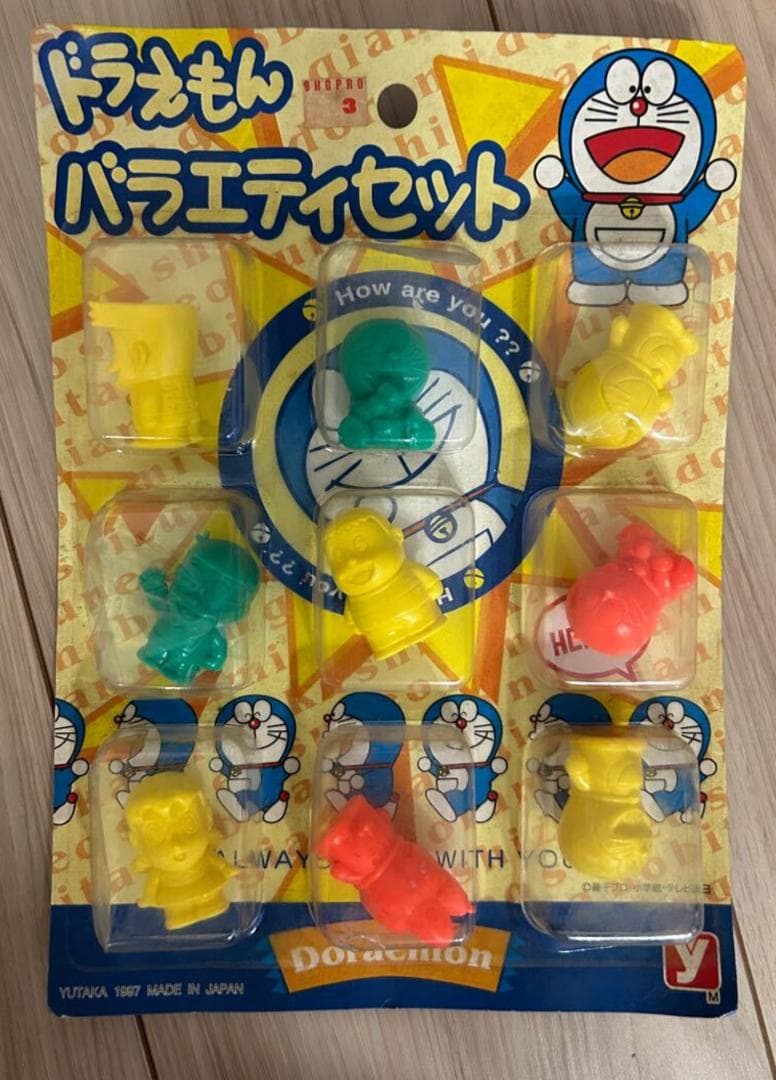 ドラえもん 塗装消しゴムセット