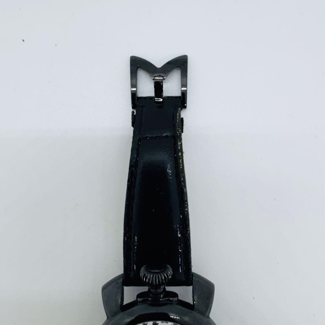 ✨GaGaMILANO✨ガガミラノ✨クォーツ✨ブラックホワイト文字盤✨腕時計✨