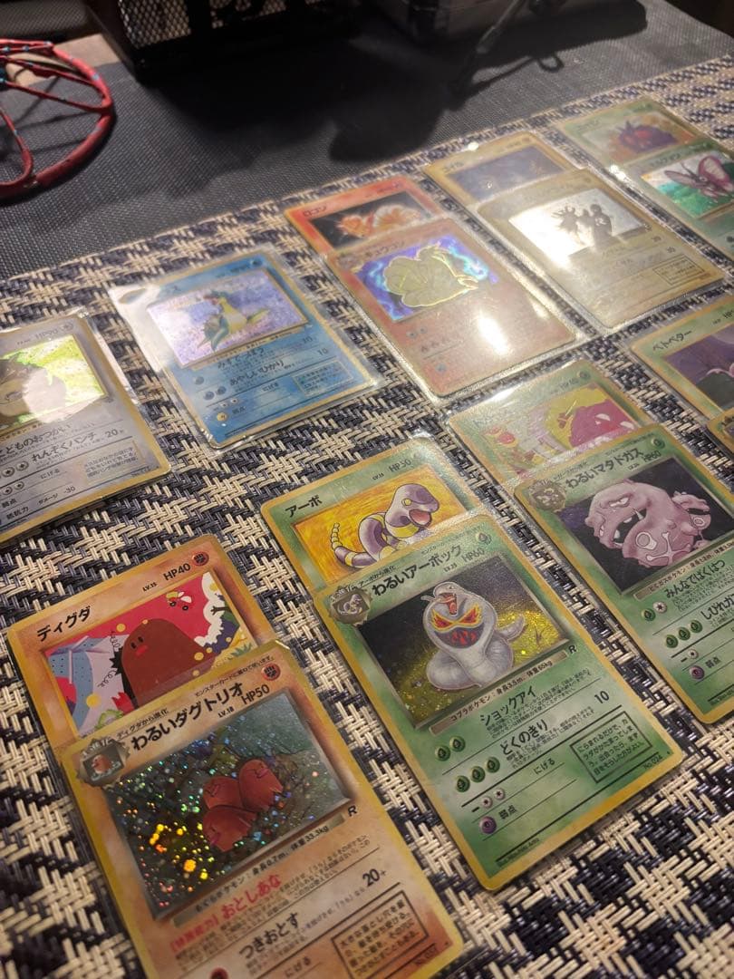 旧裏　キラ10枚　まとめ売り　引退品　ポケカ　渦巻き　大玉　セット