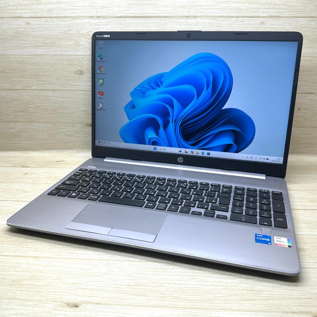 ★美品★ 2022年製 第11世代Corei5 HP 250 G8 J06