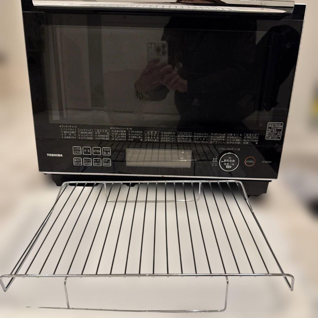 TOSHIBA オーブンレンジ 黒　ER-RD3000
