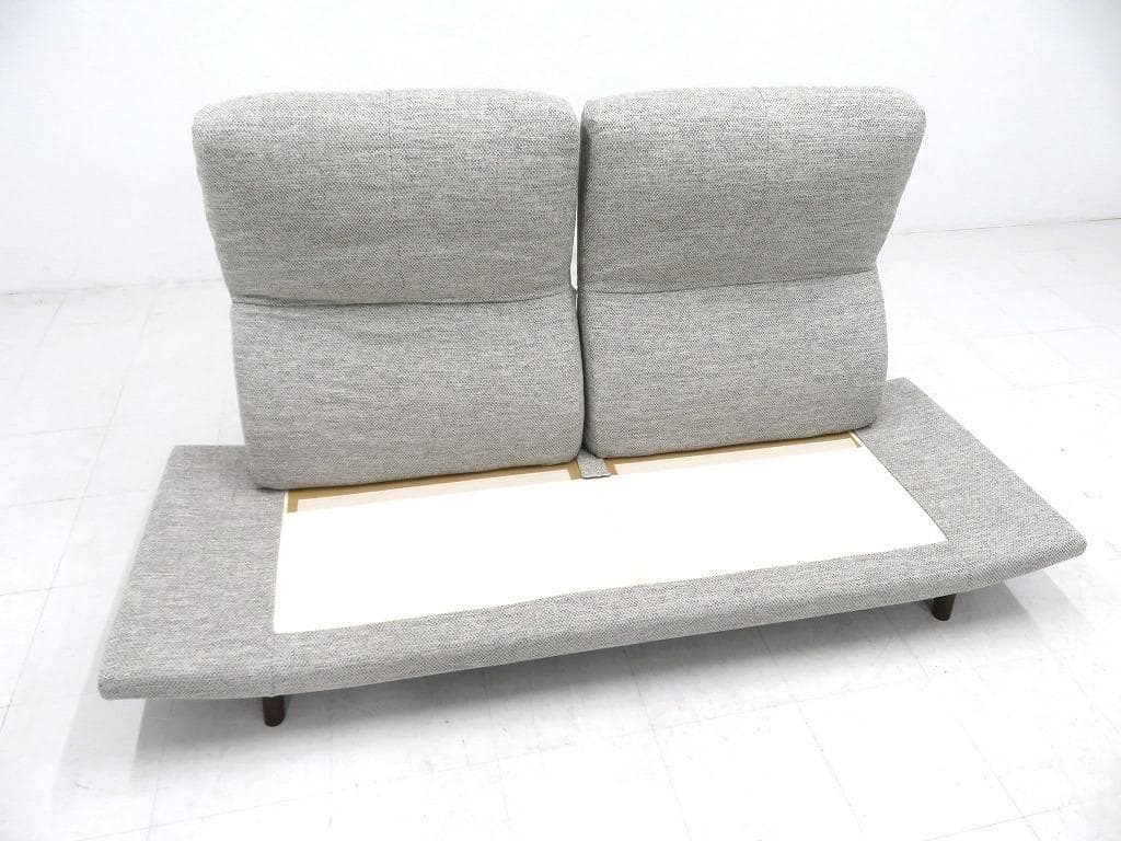 展示品　ノイエス　ヴィジョン　高さ切り替え式　3人掛けソファ　トリプルソファ