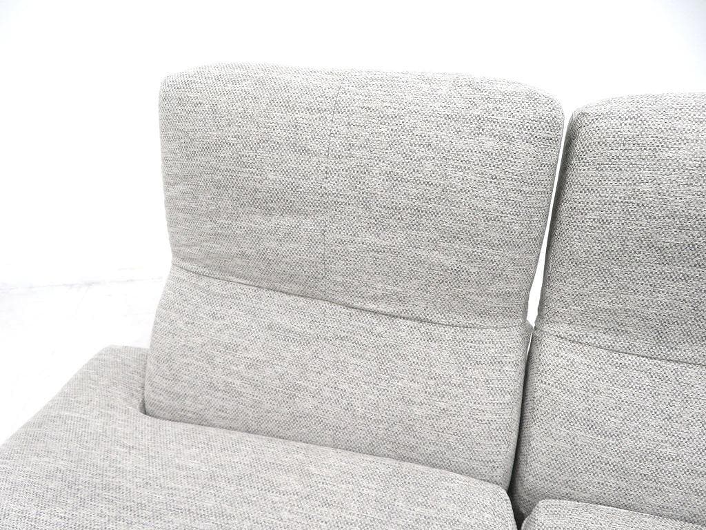 展示品　ノイエス　ヴィジョン　高さ切り替え式　3人掛けソファ　トリプルソファ