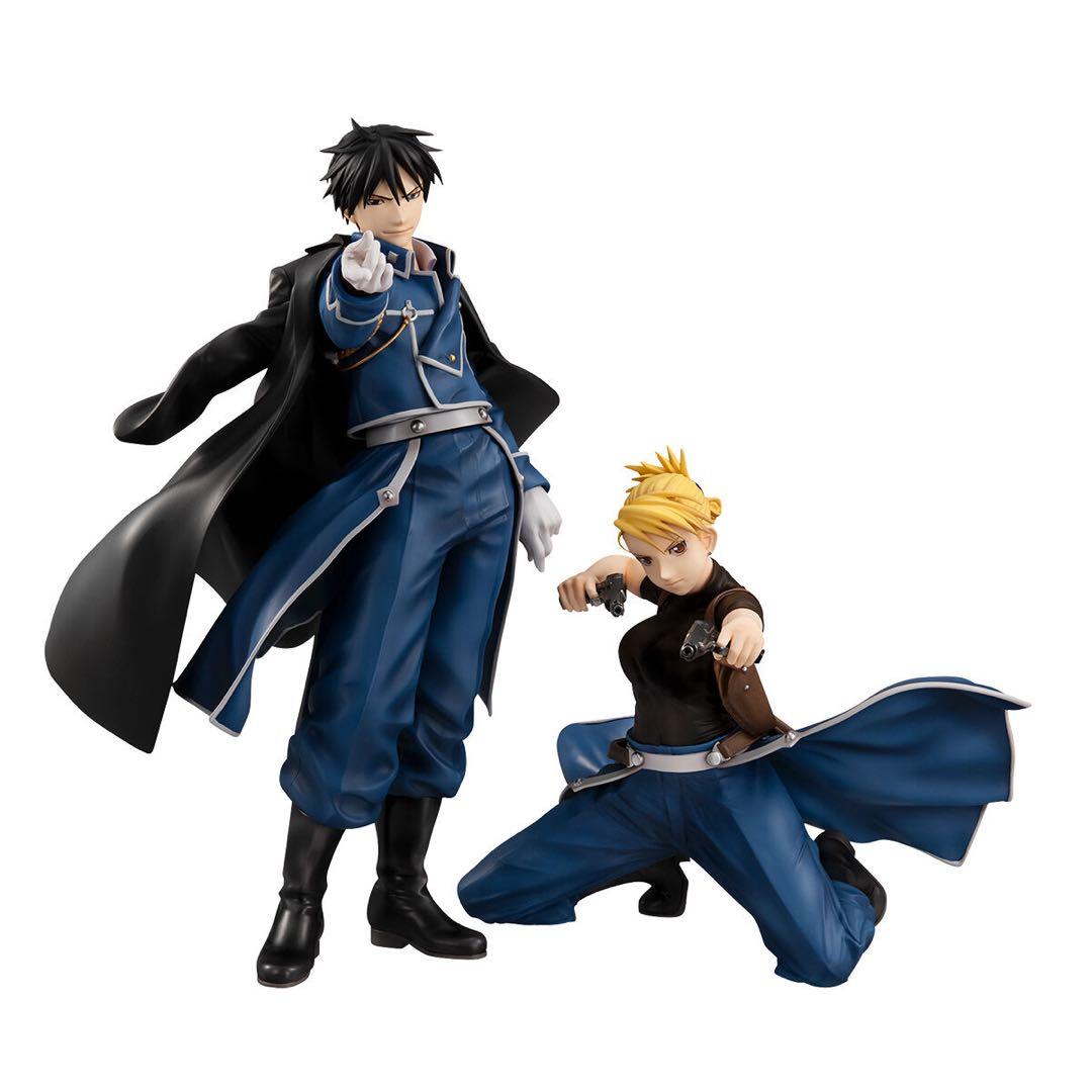 新品輸送箱未開封G.E.M ロイ・マスタング & リザ・ホークアイ フィギュア