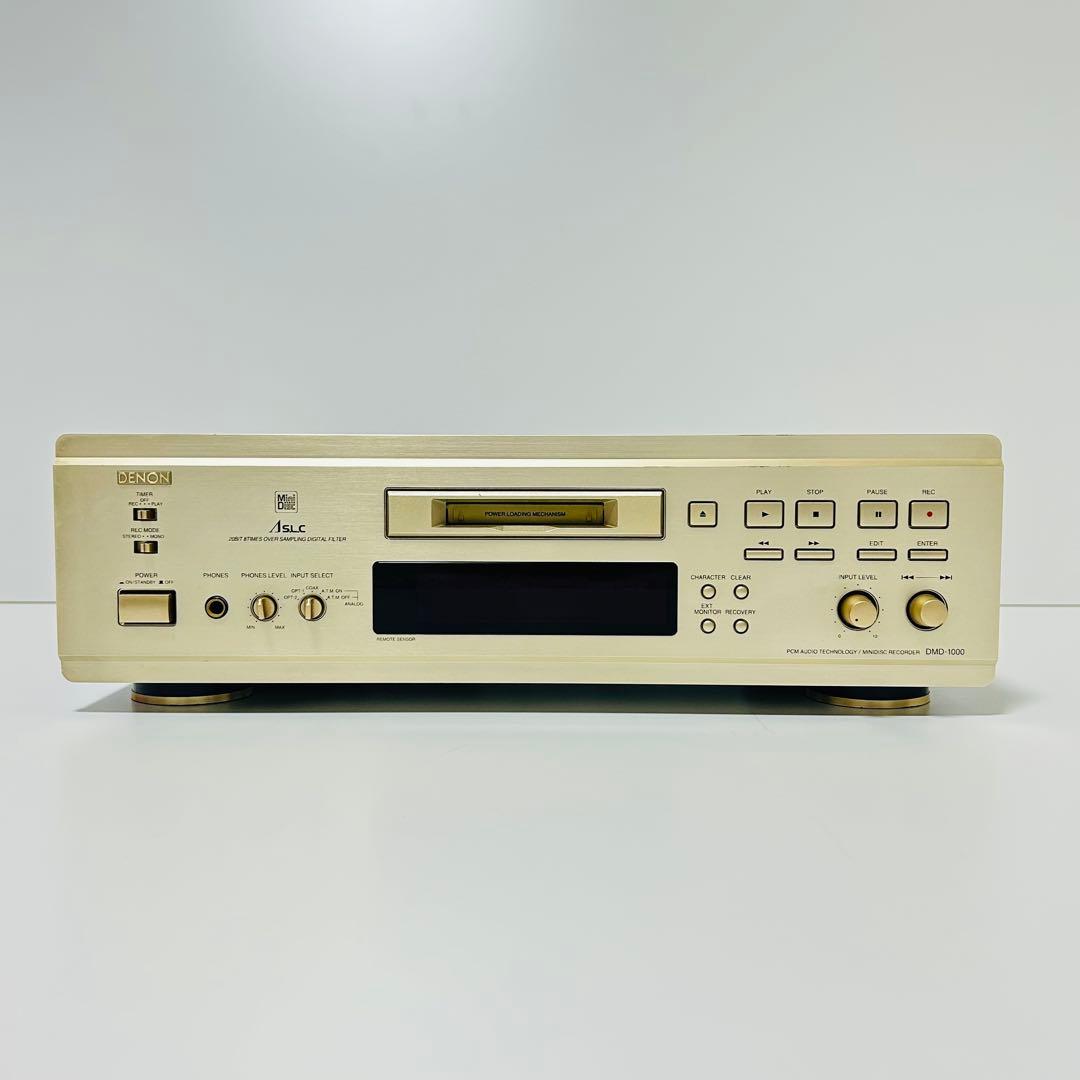 【極美品】DENON MDデッキ/MDレコーダー DMD-1000 動作品