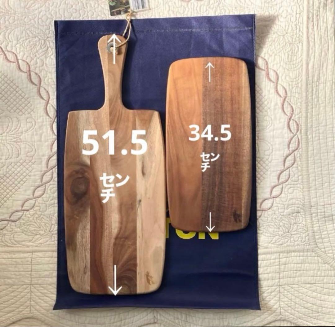 新品】✨特典付 DULTON アカシア カッティングボード LとM 2枚セット