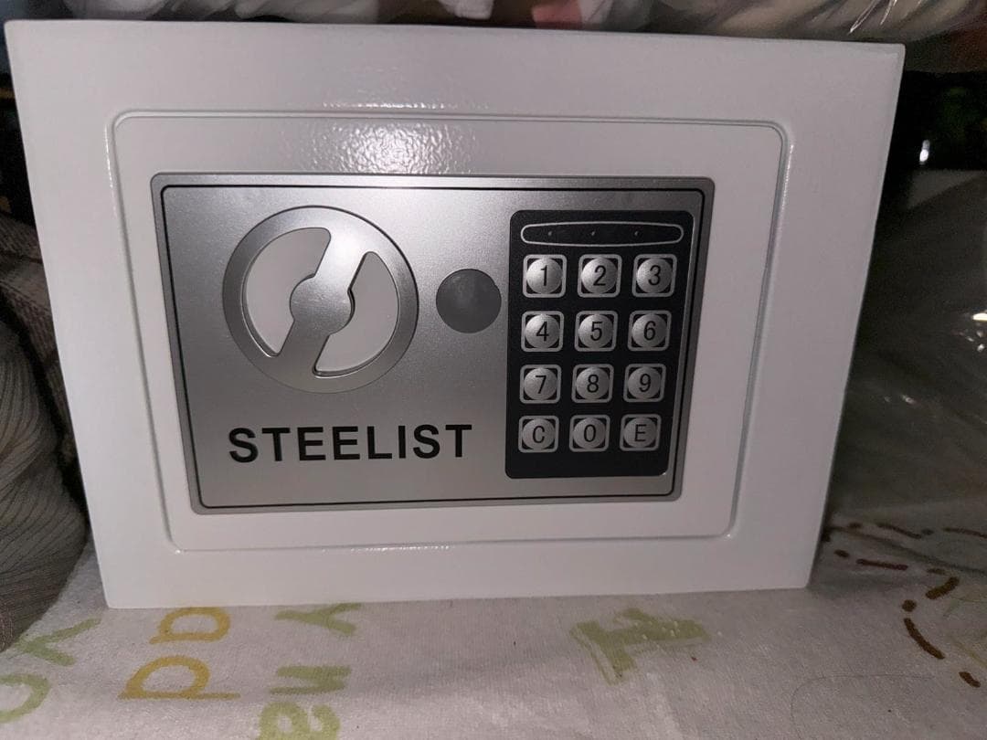 金庫 小型 耐水耐火 テンキー式 保管庫 鍵付き 収納ボック金庫 保险柜 DXT