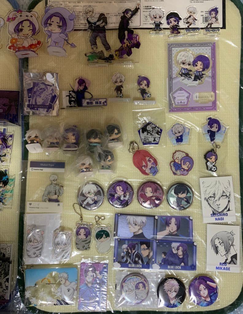 出品物６ページ分有り　潔　凪　玲王　凛　冴　ブルーロック　ちびぐるみ　ブルロ展