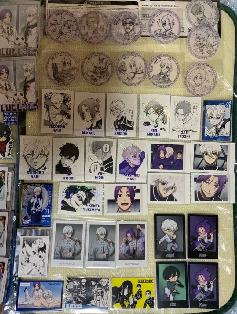 出品物６ページ分有り　潔　凪　玲王　凛　冴　ブルーロック　ちびぐるみ　ブルロ展