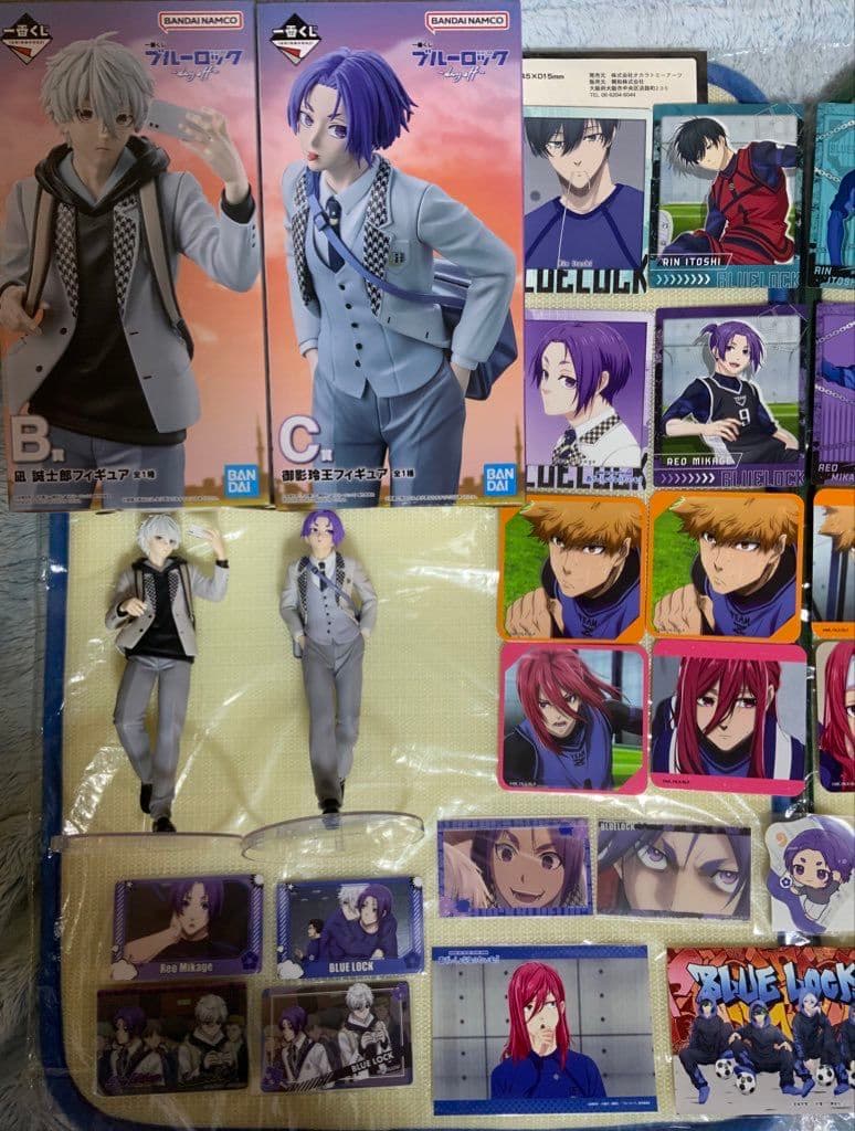 出品物６ページ分有り　潔　凪　玲王　凛　冴　ブルーロック　ちびぐるみ　ブルロ展