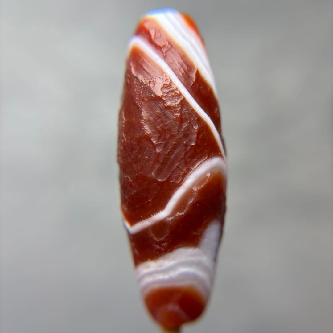 Nagiクリスマスセール❣️ゴビ瑪瑙天然神様天珠　12-249