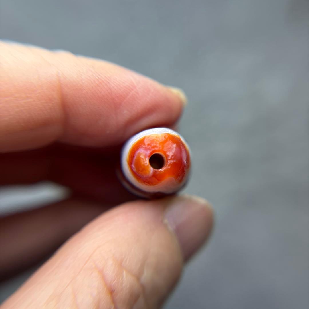 Nagiクリスマスセール❣️ゴビ瑪瑙天然神様天珠　12-249