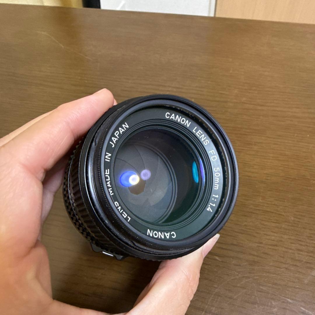レンズ(単焦点) Canon LENS NEW FD 50mm 1:1.4 + BS-52