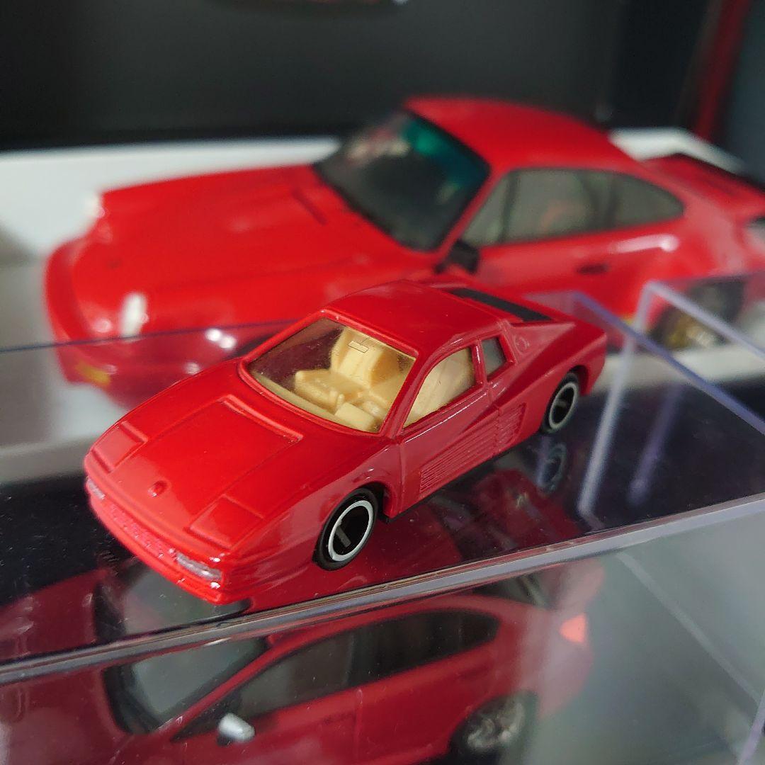トミカ フェラーリテスタロッサ　赤箱　日本製