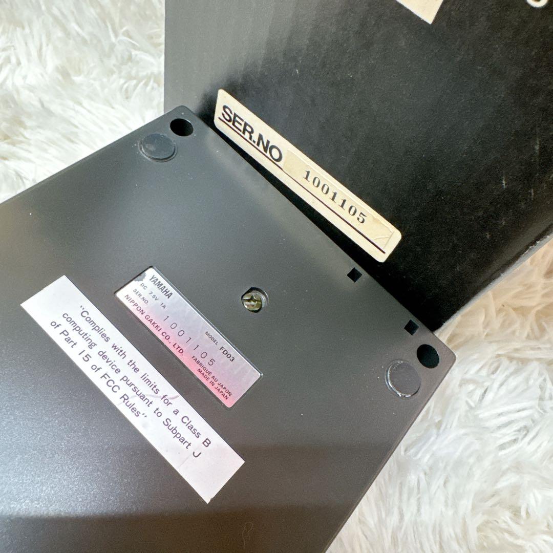 YAMAHA MSX FD-03 FD03フロッピーディスクドライブ 外付け