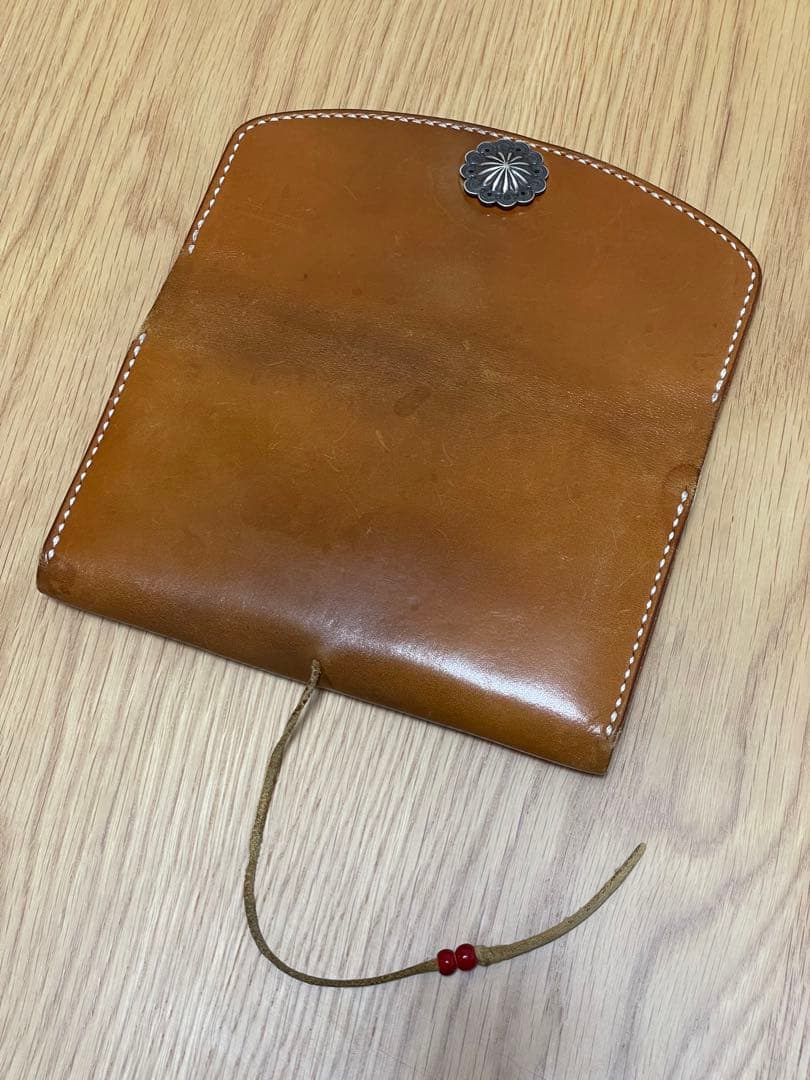 レザー 長財布 ロングウォレット フラップ式 セミオーダー品