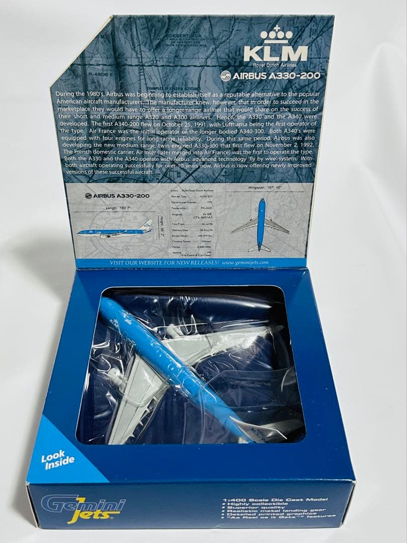 Gemini 1/400 KLM A330-200 95周年記念