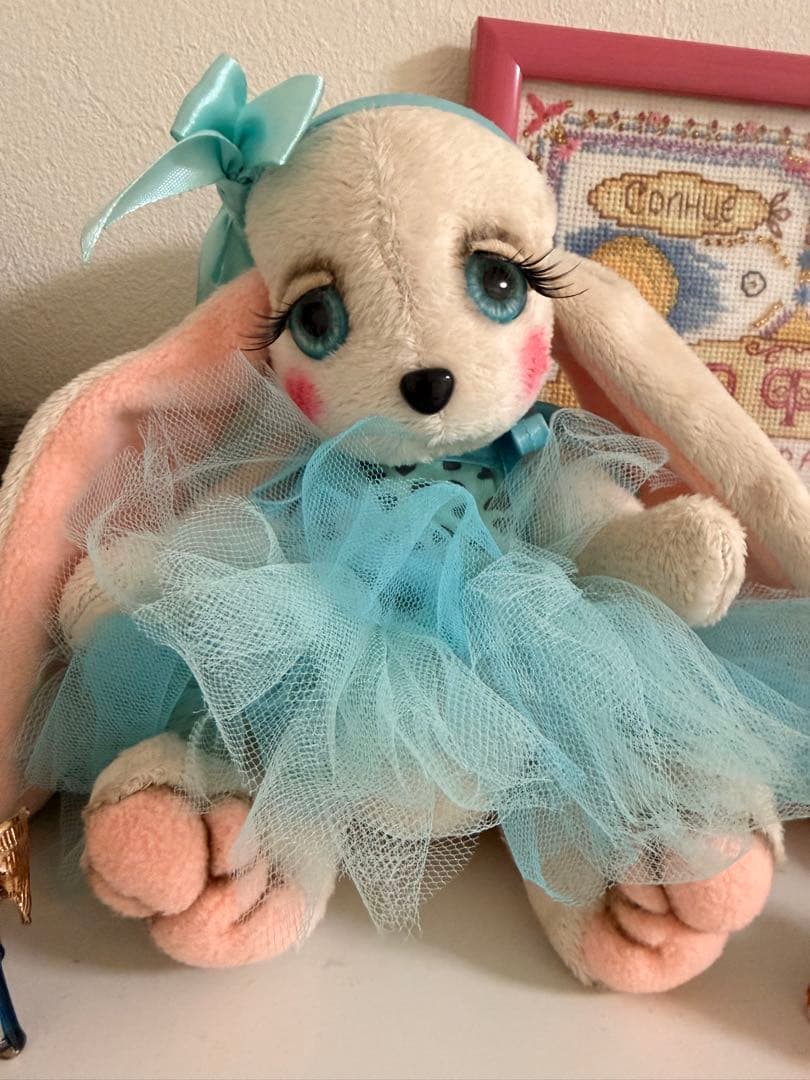 ハンドメイド うさぎのぬいぐるみセット