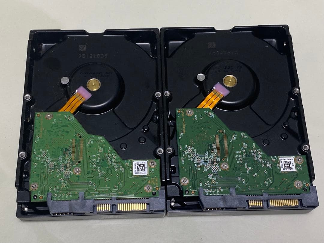 WD 3.5インチHDD 3TB 2台セット