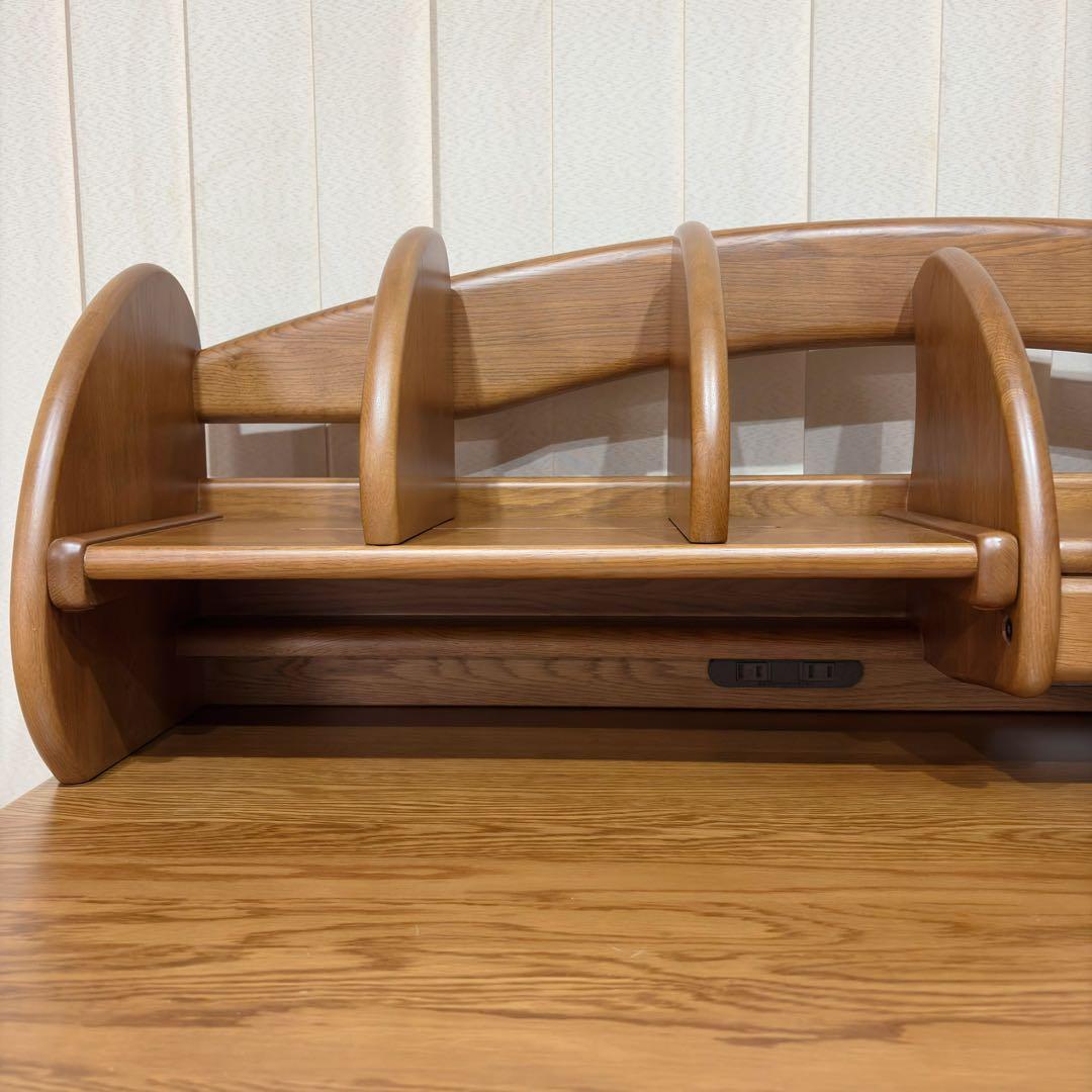 高級 maruni マルニ木工 学習机 セット デスク 勉強机 天然木 チェア