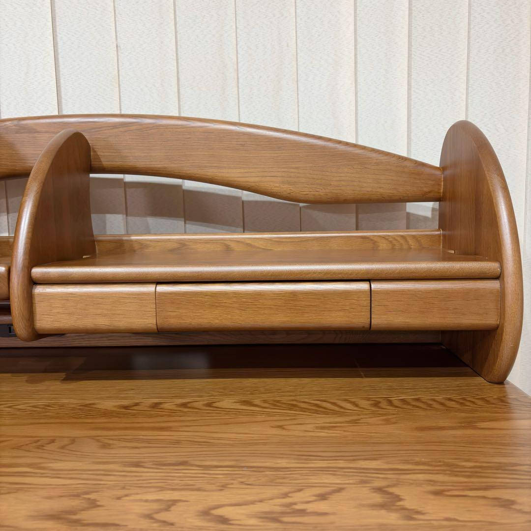 高級 maruni マルニ木工 学習机 セット デスク 勉強机 天然木 チェア