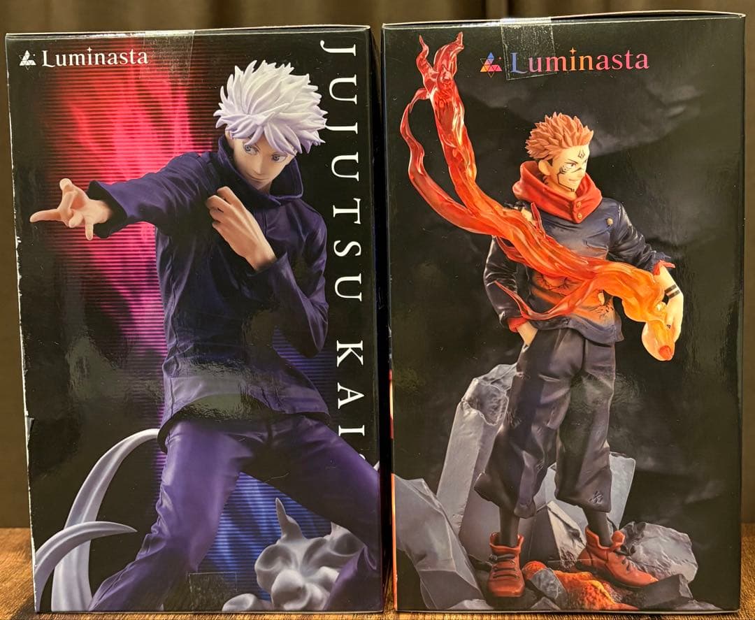 呪術廻戦 Luminasta 五条悟、宿儺 フィギュア 2種セット SEGA