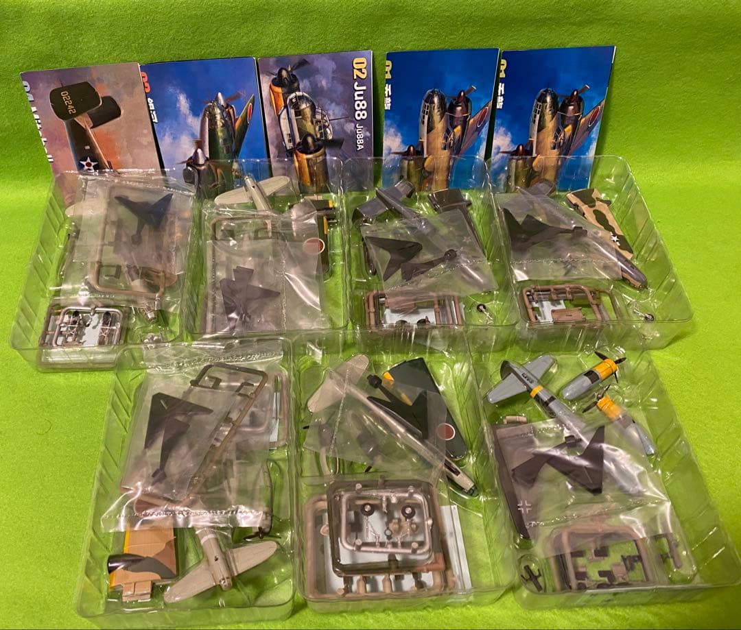 1/144 双発機コレクション3 100式重爆 呑龍 銀河 Ju88 B-25