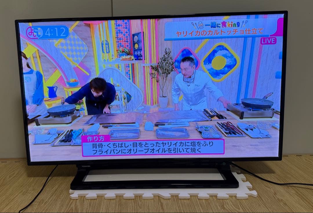 美品 東芝　40S10 40型⭕️ 上地 BS/CS テレビ
