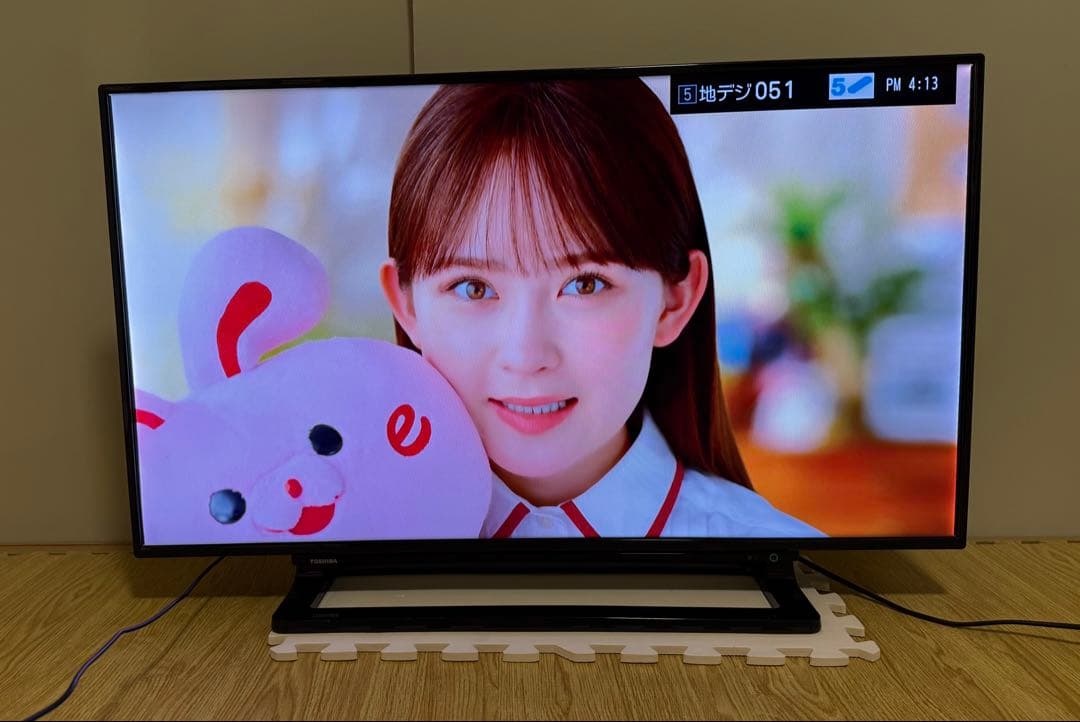 美品 東芝　40S10 40型⭕️ 上地 BS/CS テレビ