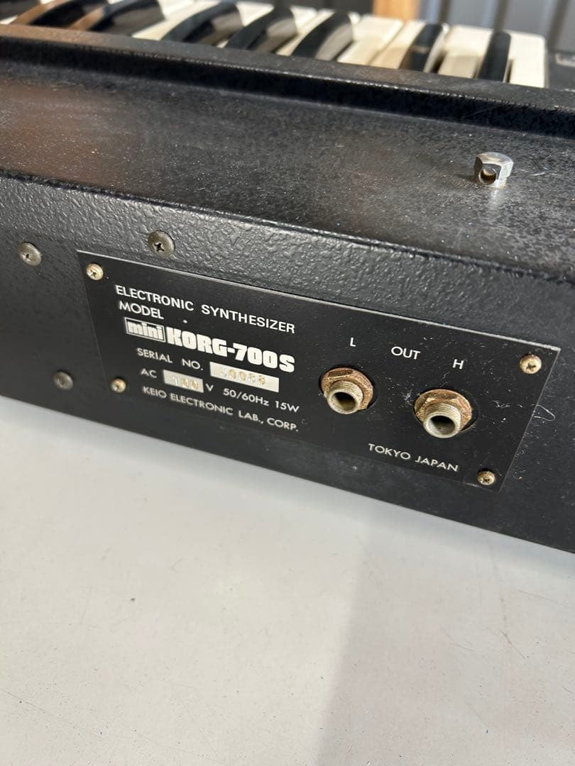 mini KORG-700S アナログシンセサイザー