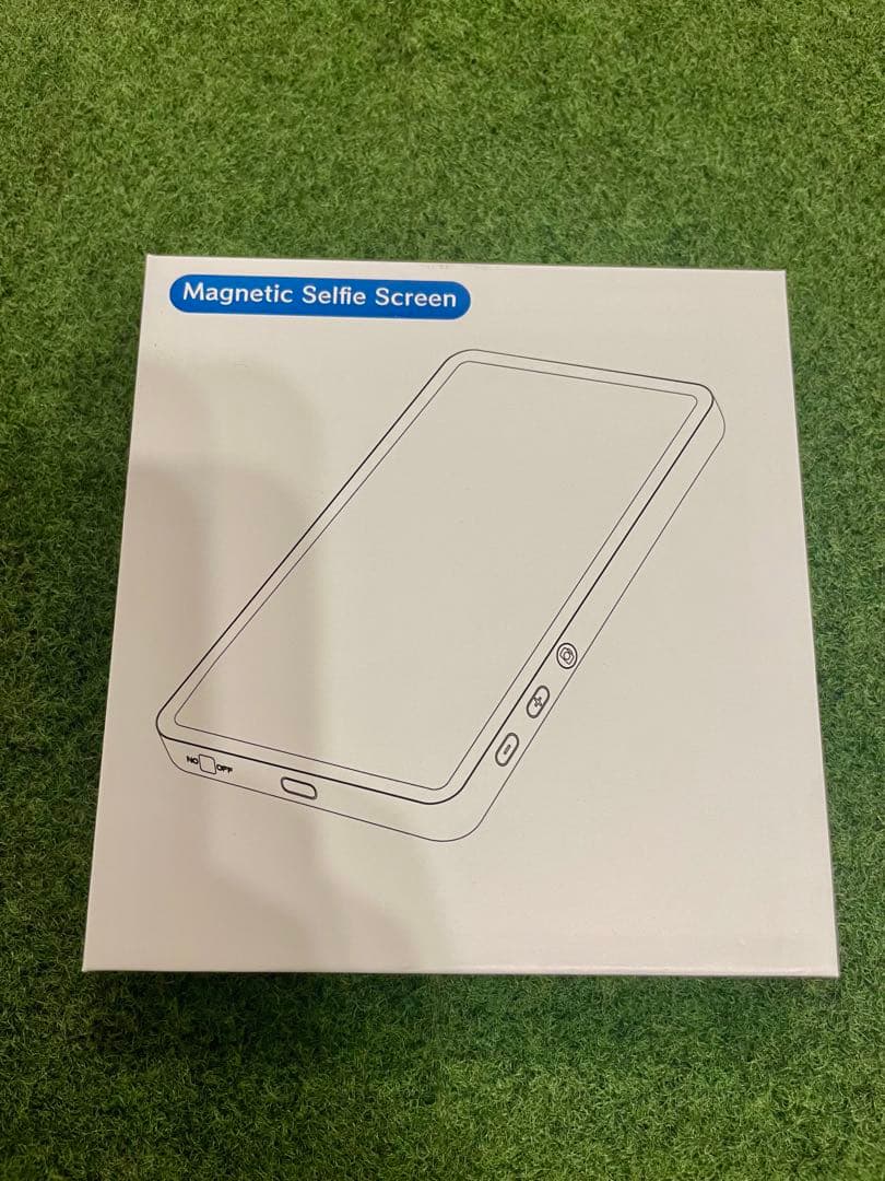 新品✨　自撮り モニター 4インチ超薄型　ワンタッチ画面回転　アプリ不要