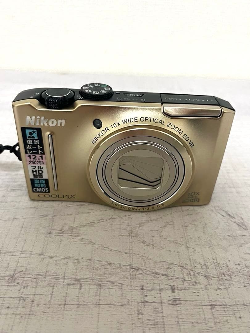 Nikon COOLPIX コンパクトデジタルカメラ　S8100