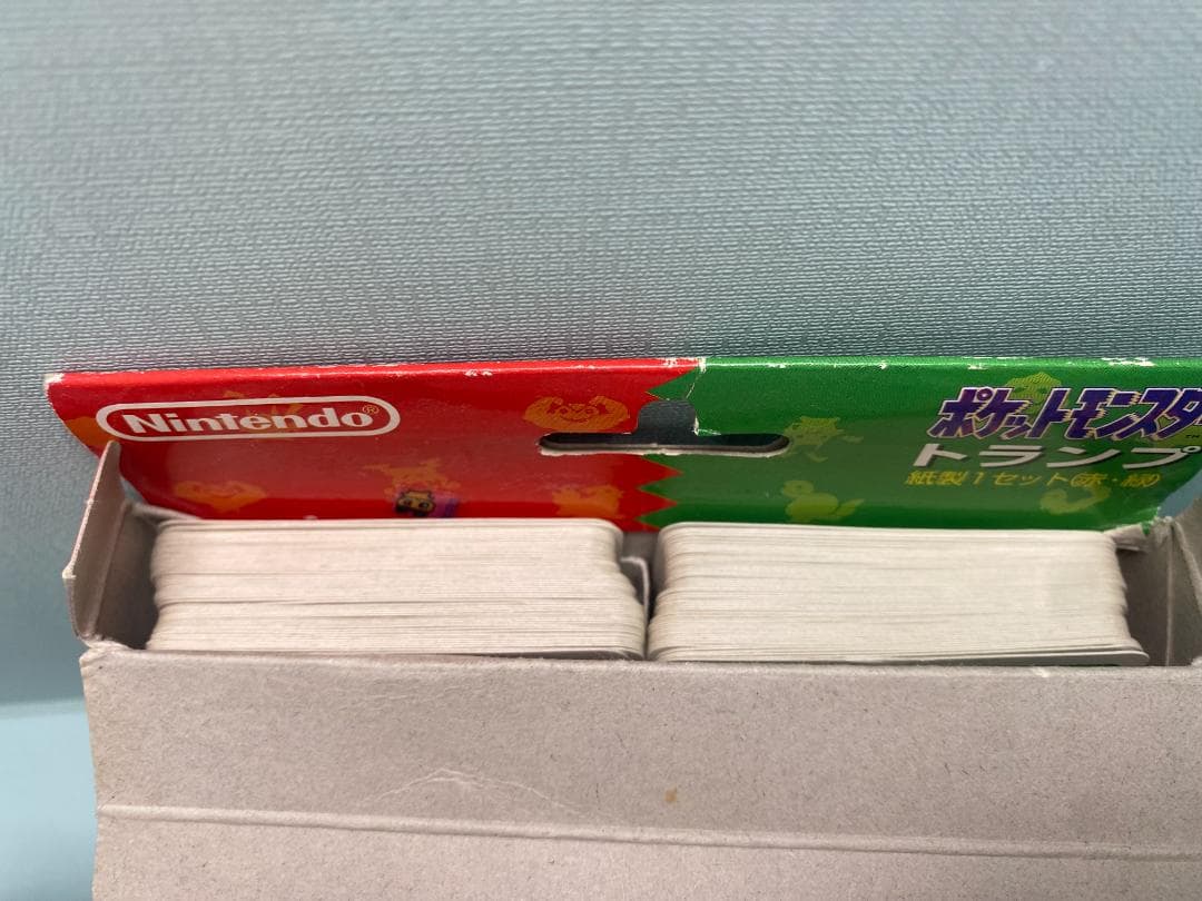 特別セール中❣️価格交渉OK(´˘`ポケットモンスター トランプ 赤・緑