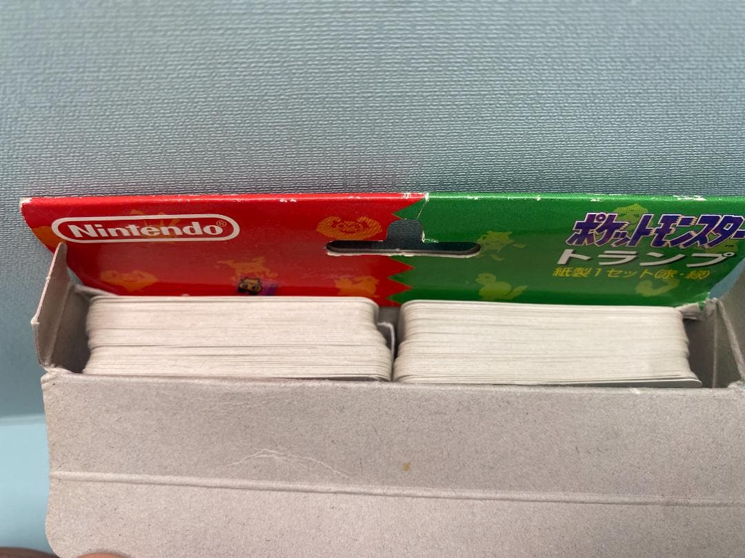 特別セール中❣️価格交渉OK(´˘`ポケットモンスター トランプ 赤・緑