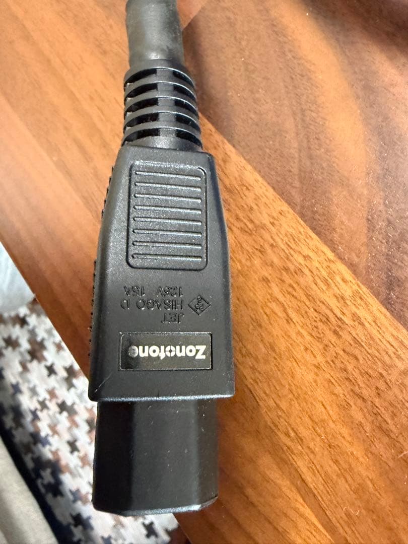 ZONOTONE 電源ケーブル（1.5m）　6N2P-3.0Meister 2本