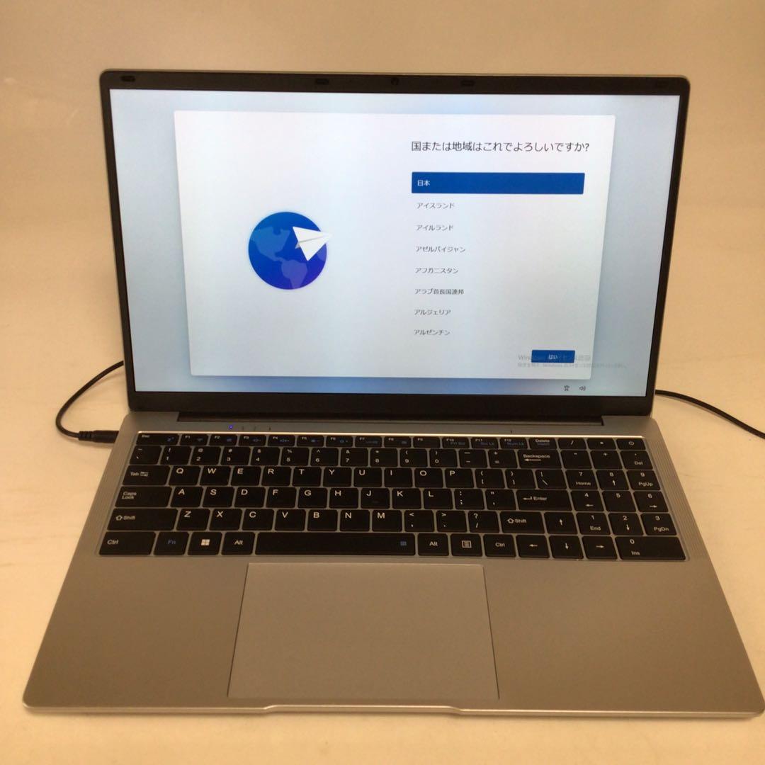 EYY 15.6インチノートPC 12GBメモリ 256GB SSD