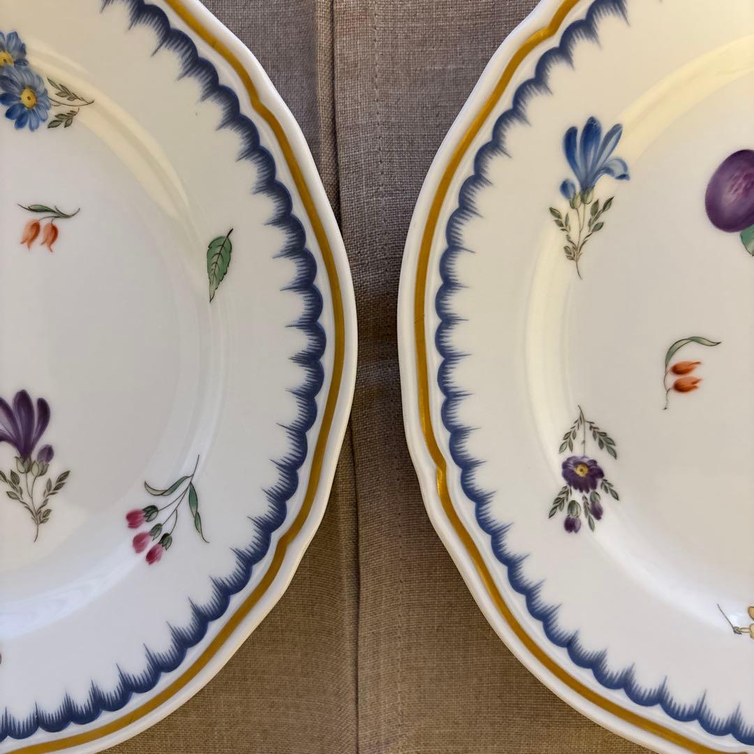 リチャードジノリのケーキ皿2枚 イタリアンフルーツ