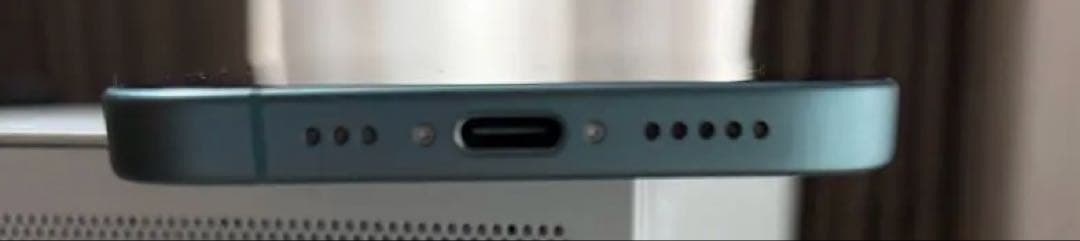 iPhone16 128GB ティール　SIMフリー　MYDV3