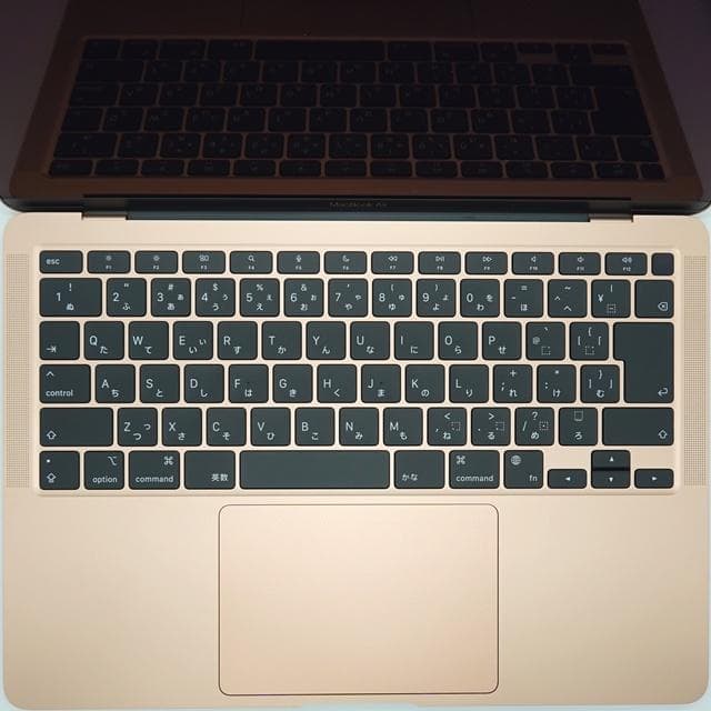 【美品】MacBook Air 2020_M1/8GB/256GB_GLD