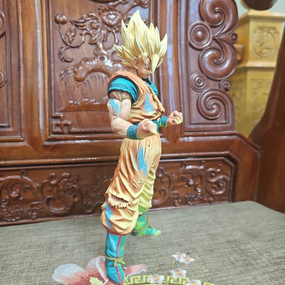 ドラゴンボール 孫悟空 超サイヤ人2 フィギュア改造 リペイント2.5D