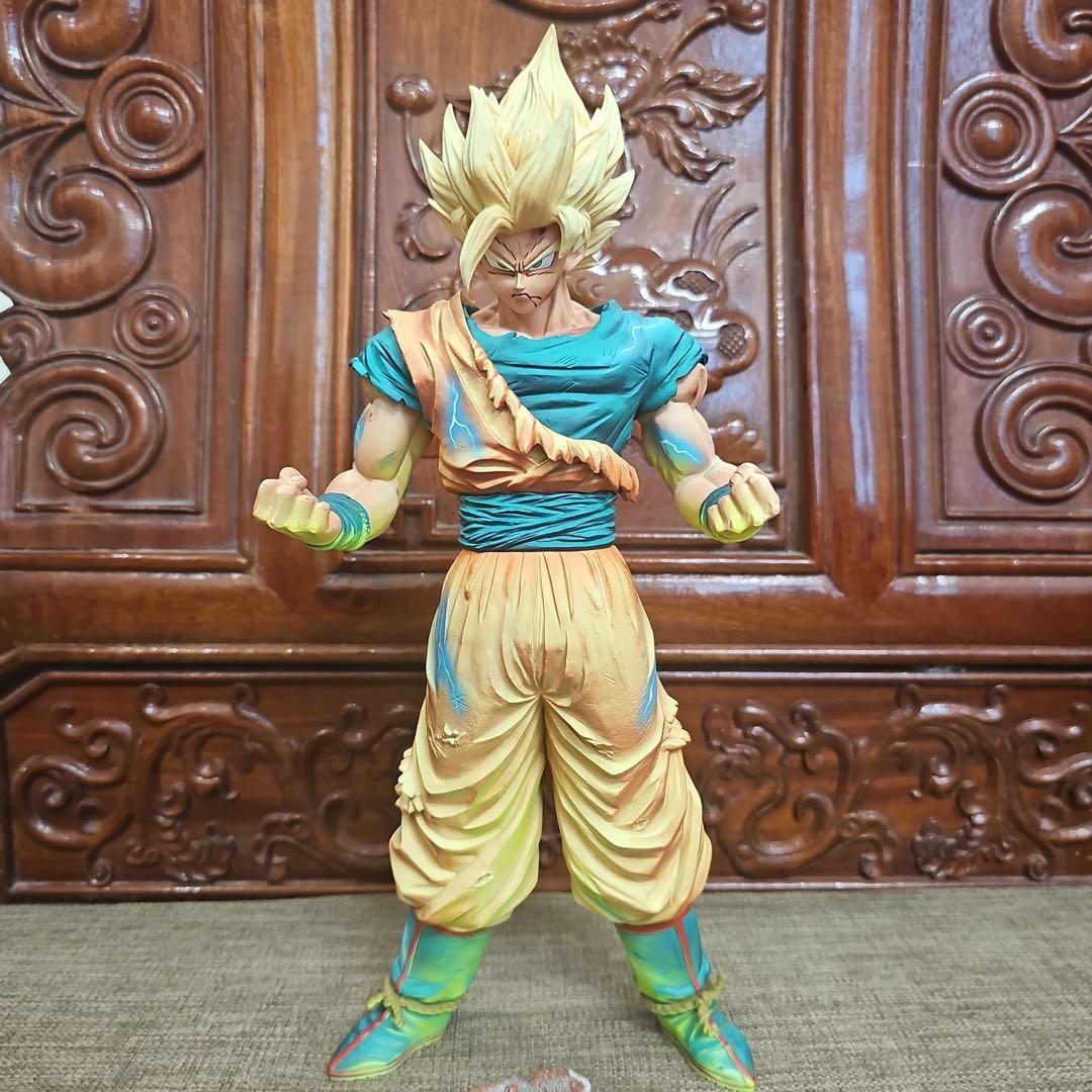 ドラゴンボール 孫悟空 超サイヤ人2 フィギュア改造 リペイント2.5D