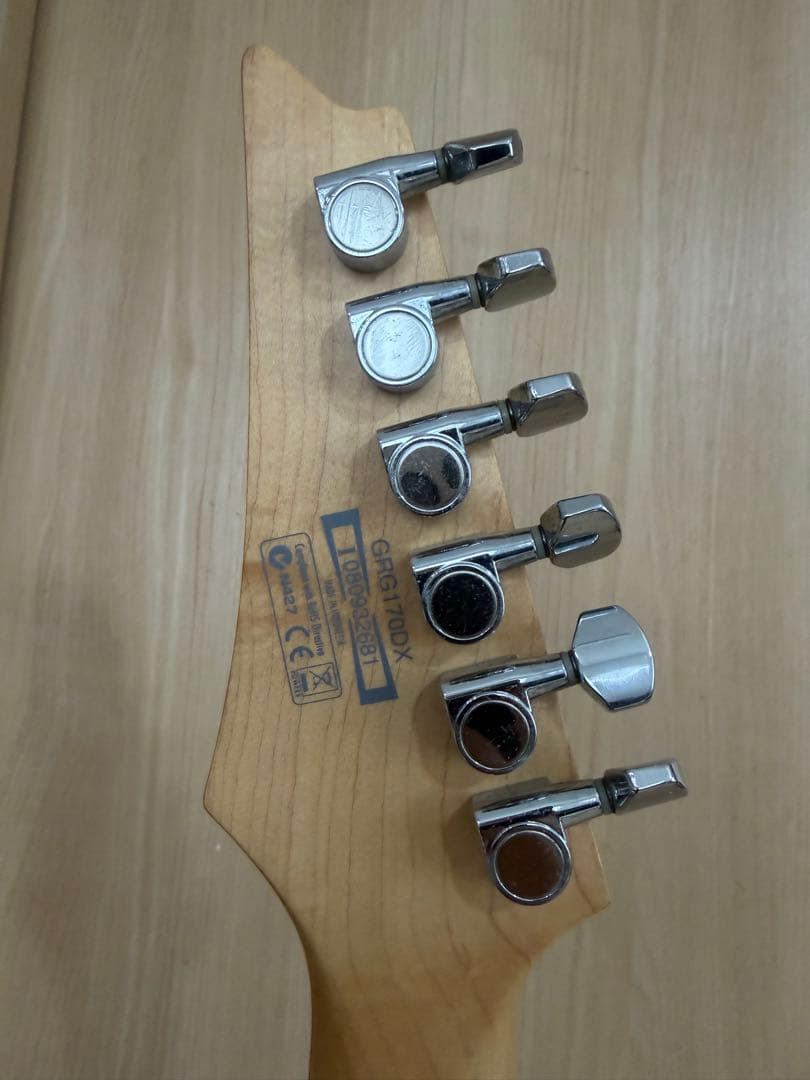 アイバニーズ　Ibanez エレキギター ブラック GRG170DX