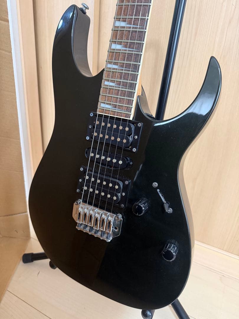 アイバニーズ　Ibanez エレキギター ブラック GRG170DX