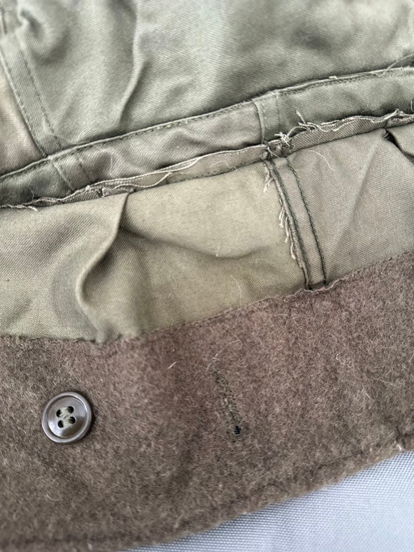 M-51 モッズコート用フード　白ラベル