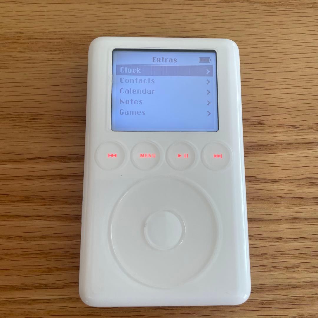 【動作確認済】Apple iPod Classic 第3世代 40gb