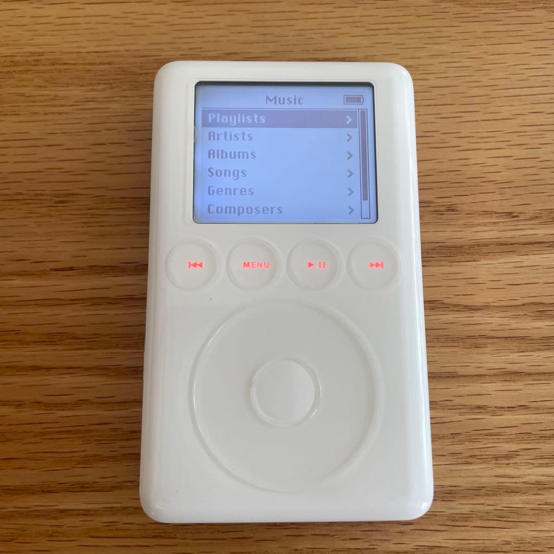 【動作確認済】Apple iPod Classic 第3世代 40gb