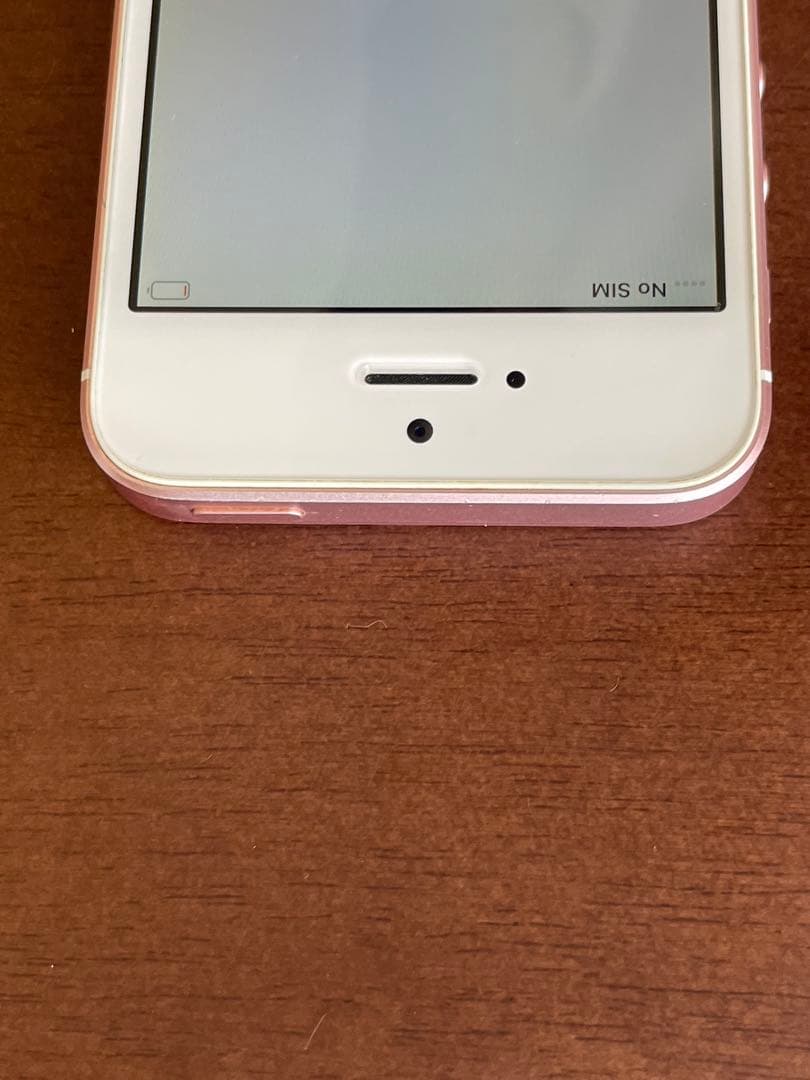 【美品】iPhone SE 初代 128GB ローズゴールド バッテリー81%
