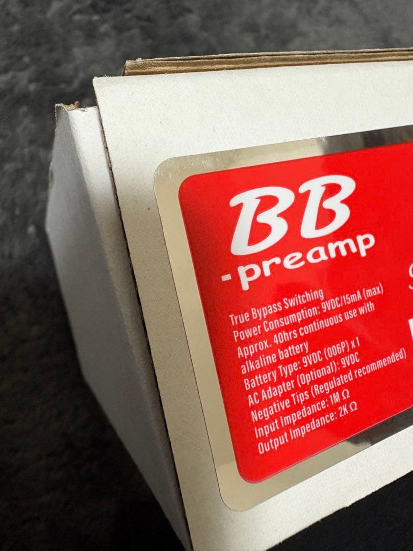 Xotic エキゾチック BBプリアンプ 中古品
